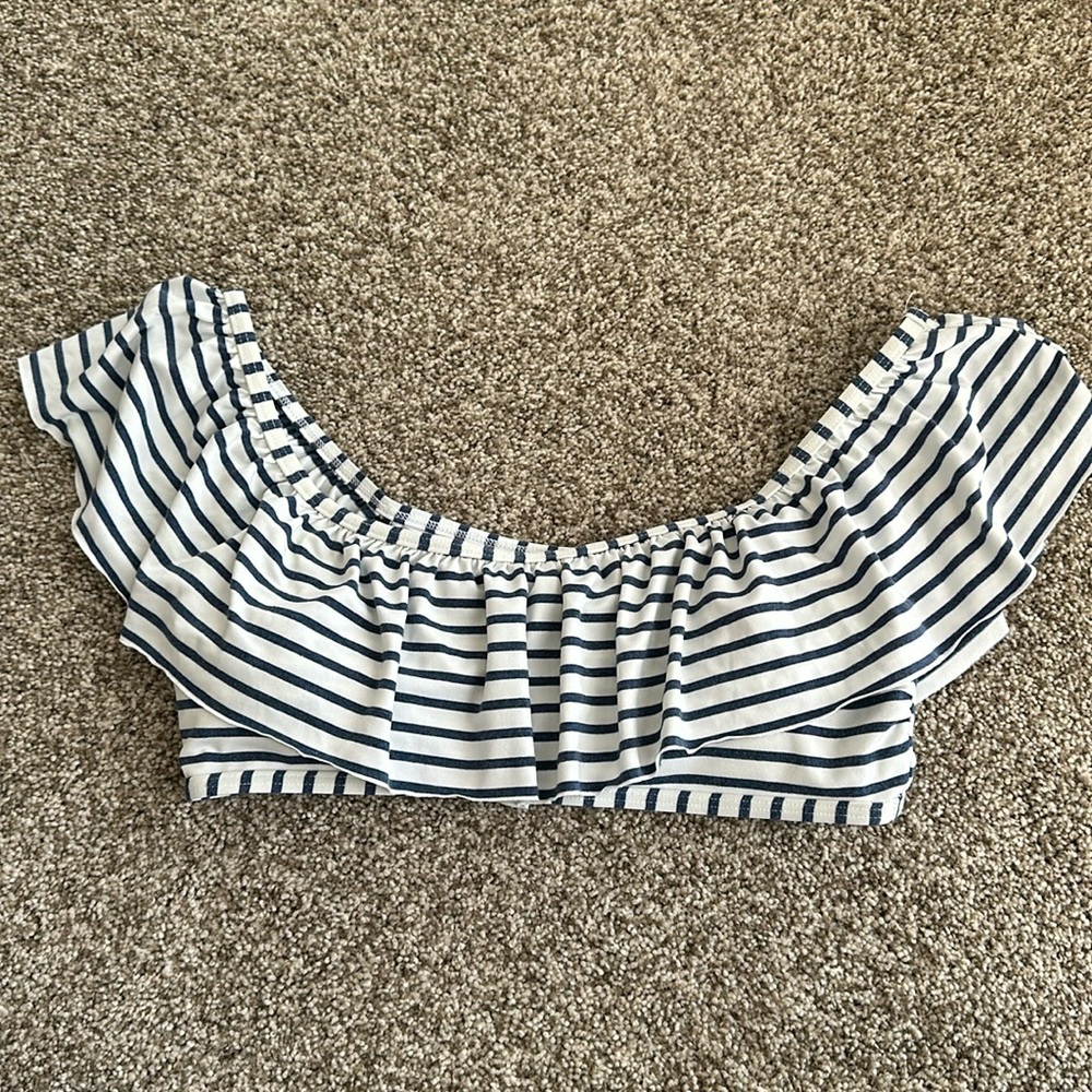 Splendid L Tie Dye Stripe Bandeau